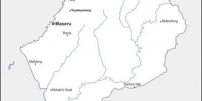 Harta maputsoe Lesotho